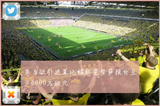 罗马欲引进莱比锡新星努萨报价至少6000万欧元